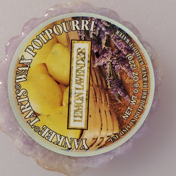 Lot of 4 Yankee Candle wax tarts Meyer Lemon Lavender Mango Peach Salsa H Melon - Picture 2 of 6